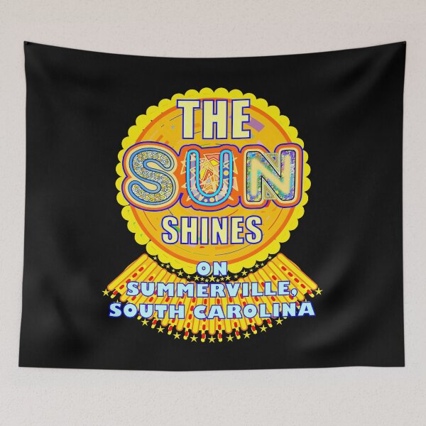 Item preview, Summerville Sun Shines On South Carolina Artful Sunshine designed and sold by artfulnotebook.