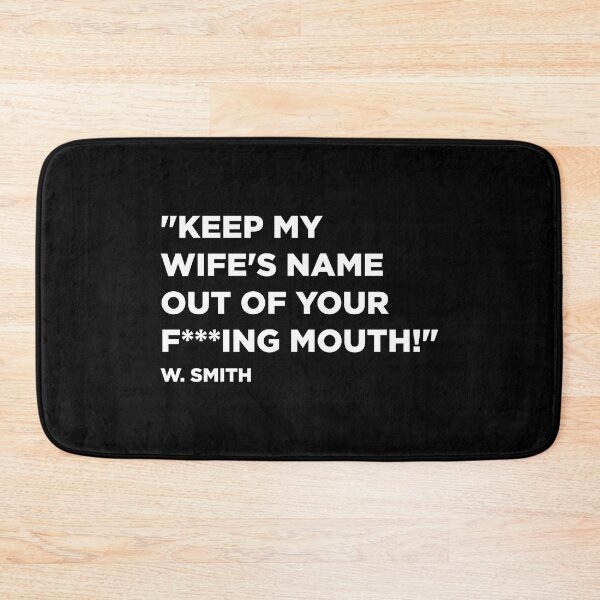 Item preview, KEEP MY WIFE'S NAME OUT YOUR MOUTH - SMITH - White designed and sold by hugoncalves.