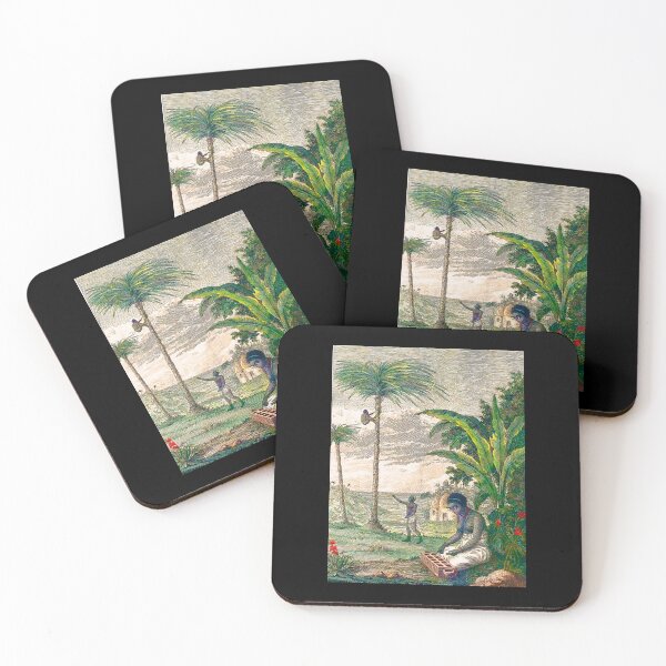 Item preview, Natives picking coconuts  designed and sold by SeanTravis6266.