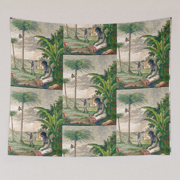 Item preview, Natives picking coconuts  designed and sold by SeanTravis6266.