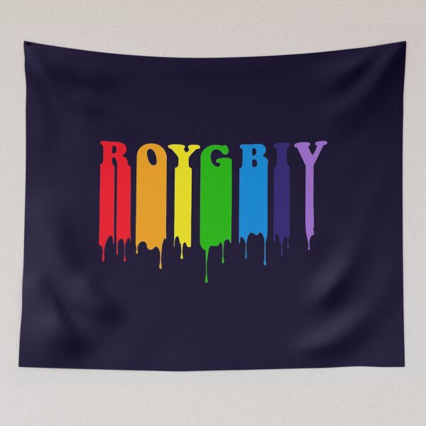 Item preview, Cute ROYGBIV Rainbow With Dripping Paint designed and sold by XiskKImich.