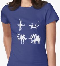 Divine Beasts Women's Fitted T-Shirt