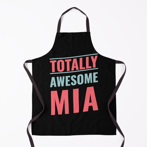 Item preview, totally awesome mia • funny custom first name designed and sold by KleverOlivier.
