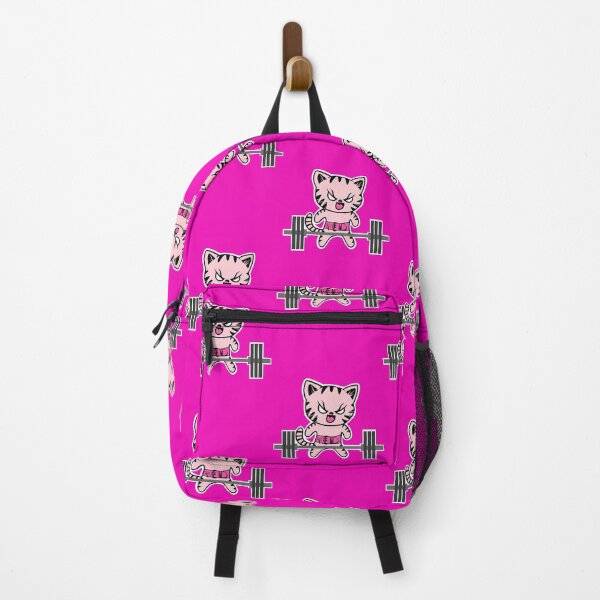 Item preview, fitness, barbell kitty, gym girl, girls who lift designed and sold by Tim Addison.