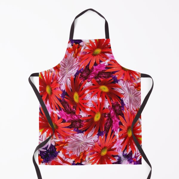 Item preview, Red aster pattern designed and sold by Patternflower.