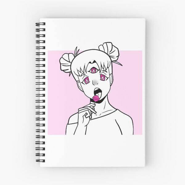 Item preview, Three Eyed Girl with Lollipop  designed and sold by BrandyMari.