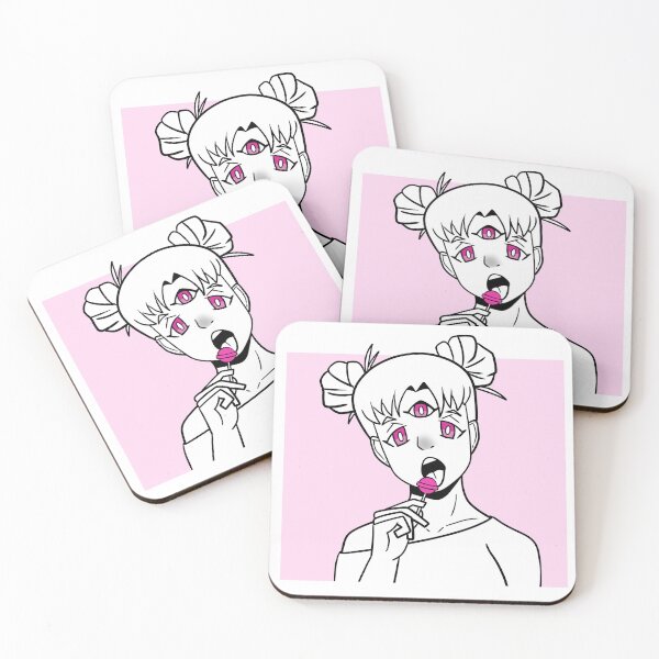 Item preview, Three Eyed Girl with Lollipop  designed and sold by BrandyMari.