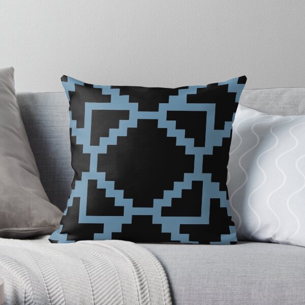 Stepping Symmetry Throw Pillow