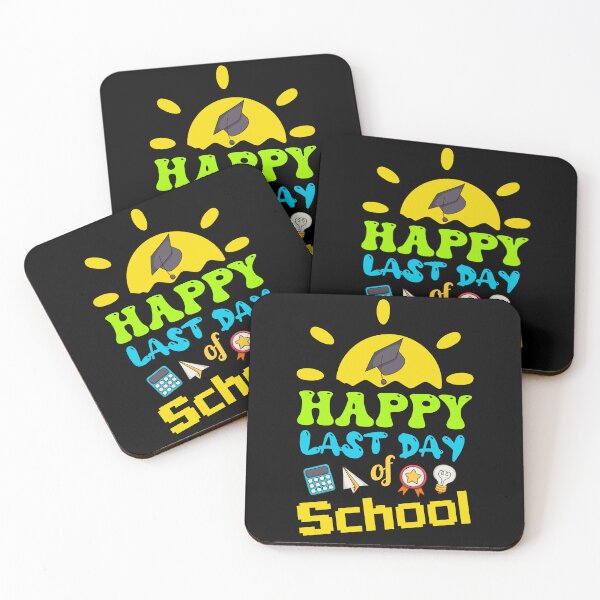 Item preview, Happy Last Day of School ,Teacher Student Graduation Summer Vacation Cool Saying designed and sold by pedrored369.