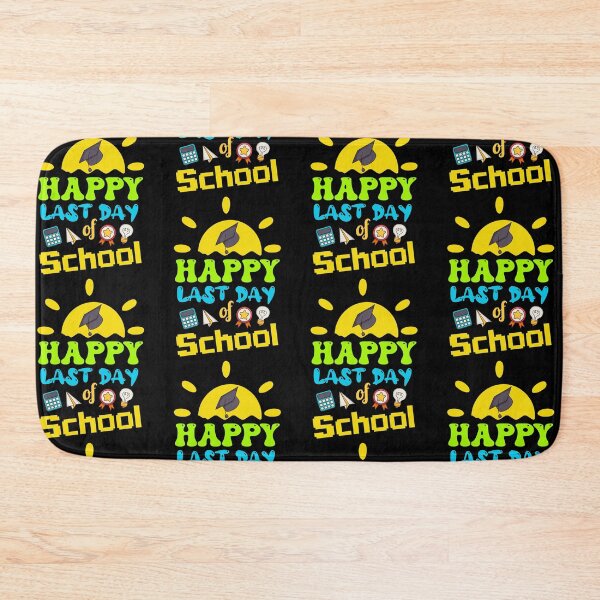 Item preview, Happy Last Day of School ,Teacher Student Graduation Summer Vacation Cool Saying designed and sold by pedrored369.