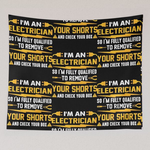 Item preview, I'm An Electrician So I'm Funny Qualified Electrical Engineer  designed and sold by StevenWade7481.
