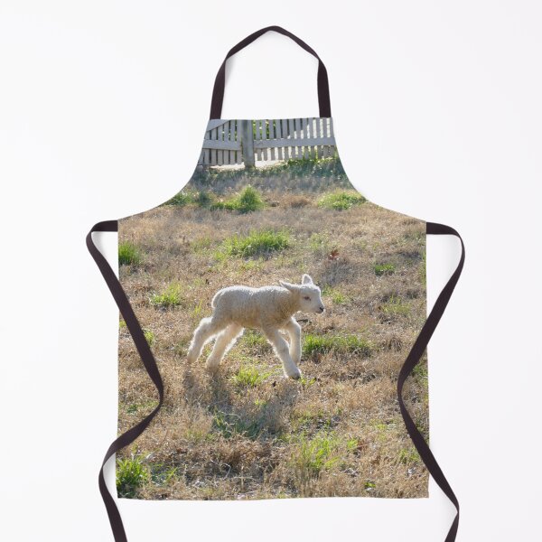 Item preview, Running Lamb in Golden Afternoon Glow designed and sold by PaulinaS.