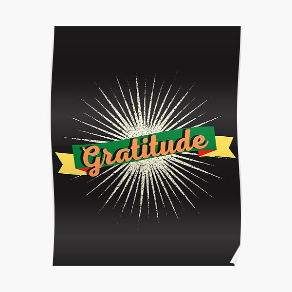 Pure Gratitude Poster