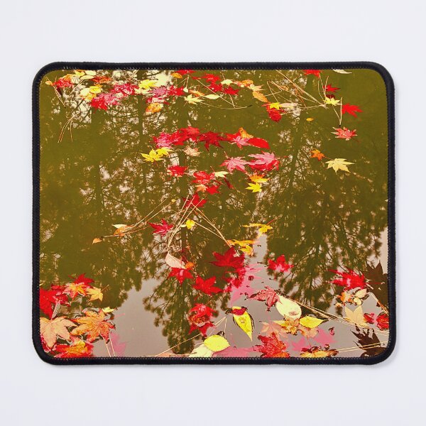 Item preview, Maple Leaves on a Pond designed and sold by Vicky Walter.