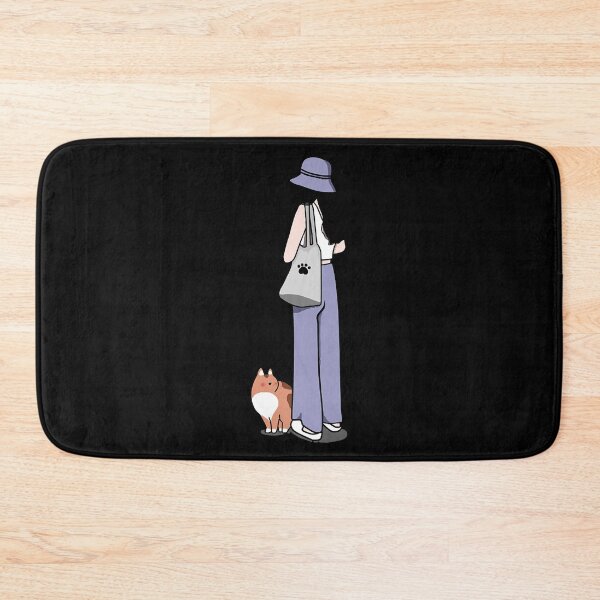 Item preview, walking with cat  designed and sold by StevenWade7481.