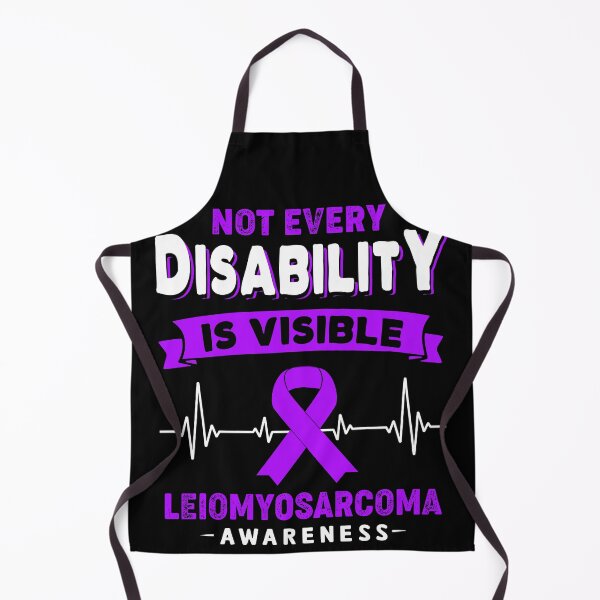 Item preview, Leiomyosarcoma Awareness - Not Every Disability Is Visible designed and sold by RidnerStore.