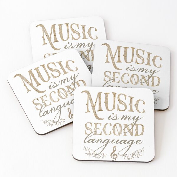 Item preview, Music Is My Second Language  designed and sold by edwinvisuals.