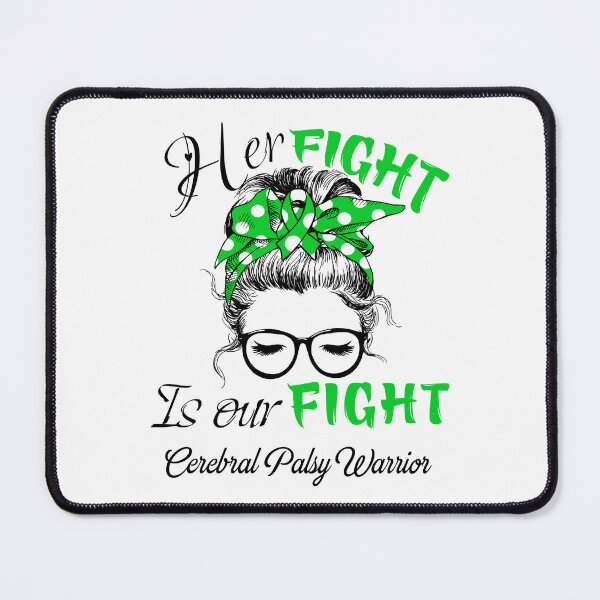 Item preview, Cerebral Palsy Awareness - Her Fight is Our Fight - Support Cerebral Palsy Gifts designed and sold by Aaron309.