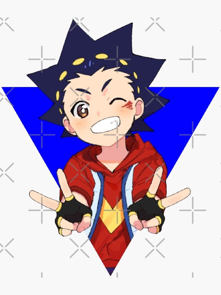 Valt Aoi Beyblade Burst QuadStrike  Sticker for Sale by