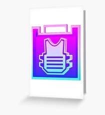 80's Rook Icon Greeting Card