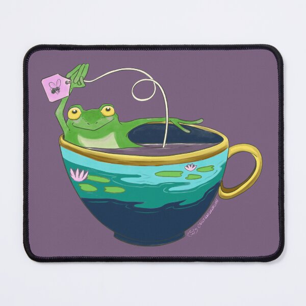 Item preview, Tea Spa Frog designed and sold by Casey Wilkinson.