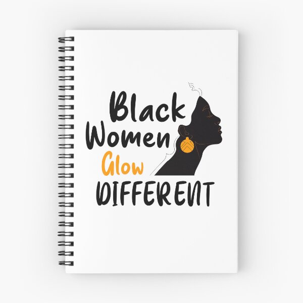 Item preview, Black Women Glow Different Gift lovers Different  designed and sold by qartet.