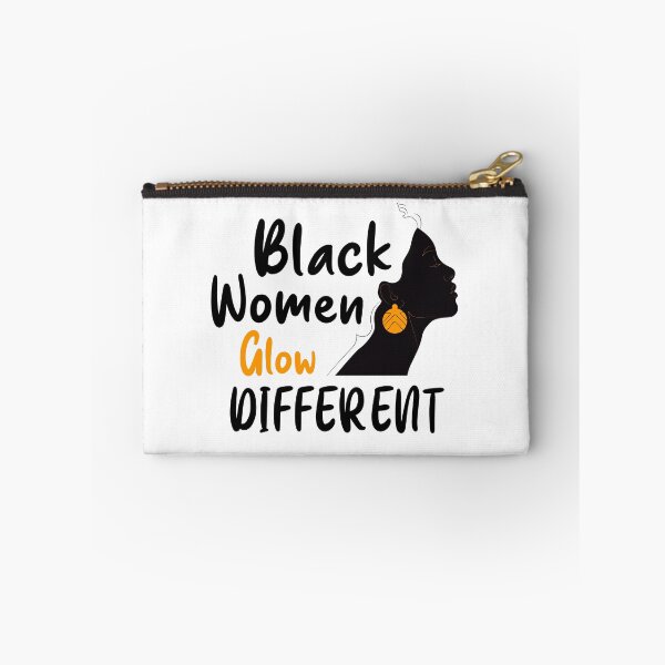 Item preview, Black Women Glow Different Gift lovers Different  designed and sold by qartet.