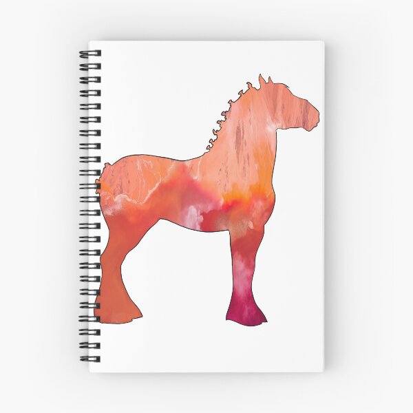 Item preview, Showing Draft Horse Red  designed and sold by Raven MacFarlane.