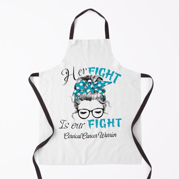 Item preview, Cervical Cancer Awareness - Her Fight is Our Fight - Support Cervical Cancer Gifts designed and sold by Aaron309.