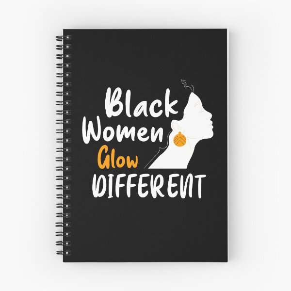 Item preview, Black Women Glow Different Gift lovers Different  designed and sold by qartet.