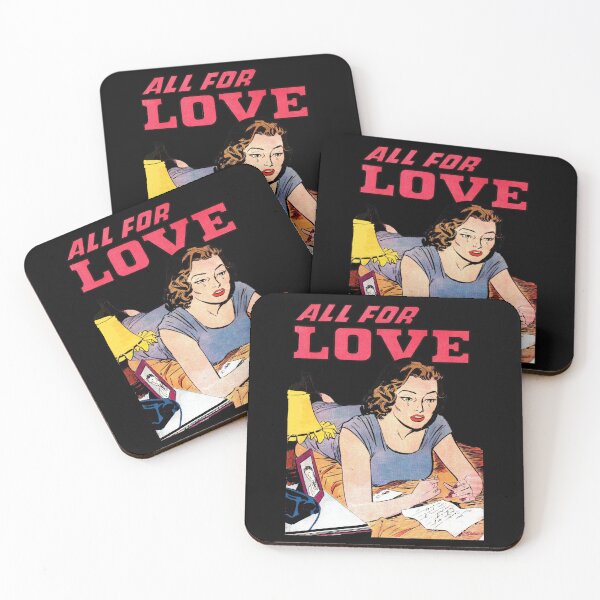Item preview,  All for love - Romance - love - lovers - vintage - comic book designed and sold by Comic book.
