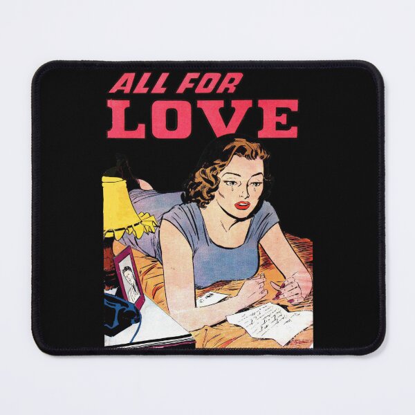 Item preview,  All for love - Romance - love - lovers - vintage - comic book designed and sold by Comic book.