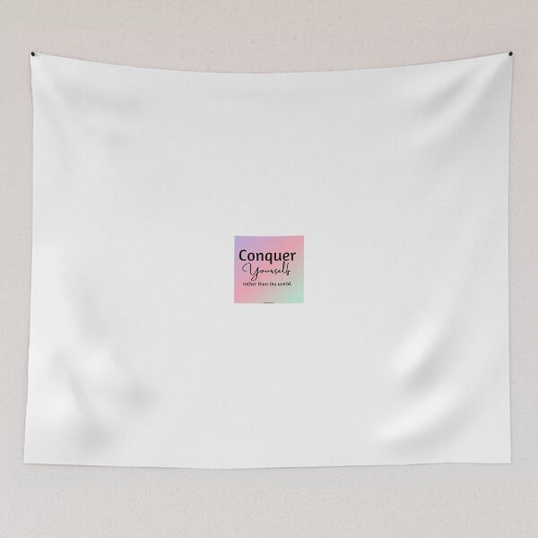 Item preview, Conquer yourself rather than the world by Rene Descartes designed and sold by Twin2too.