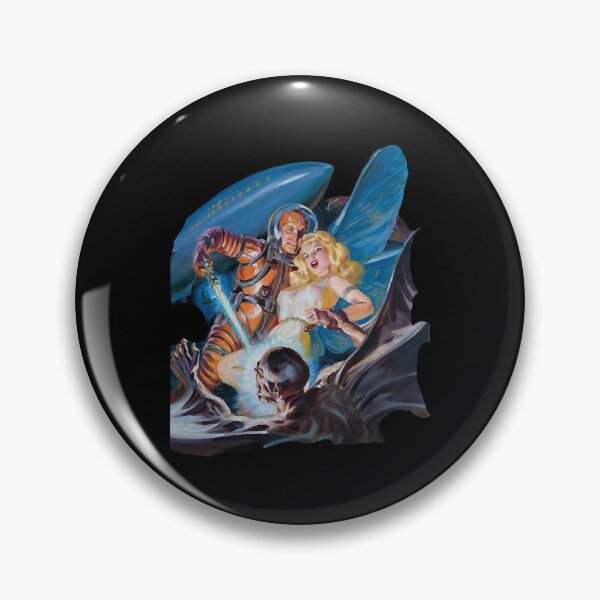 Item preview, Outer Space Battle, Vintage Sci-Fi  designed and sold by SeanTravis6266.