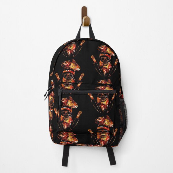 Item preview, The crying volcano abstract crazy Chef bearded skull designed and sold by TitaCris.