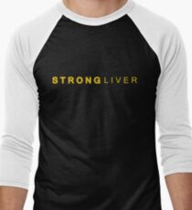 Liver strong Men's Baseball ¾ T-Shirt