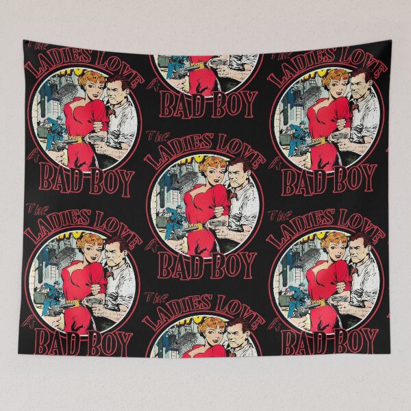 Item preview, Th Vintage Worn Bad Boy Tee  designed and sold by StevenWade7481.