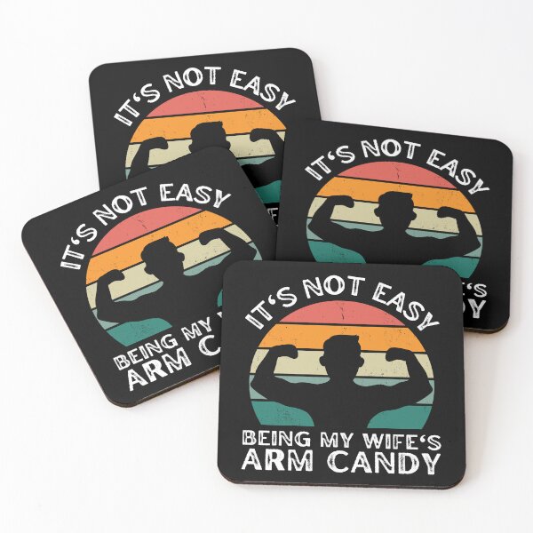 Item preview, It's Not Easy Being My Wife's Arm Candy - Vintage Sunset designed and sold by MacAndMoose.