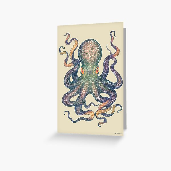Kraken Greeting Card