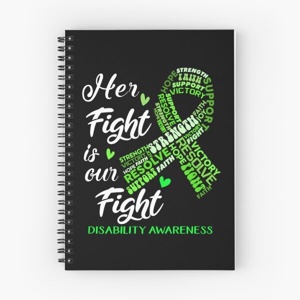 Item preview, Disability Warrior, Her Fight is our Fight Disability Awareness designed and sold by Greggwillard.