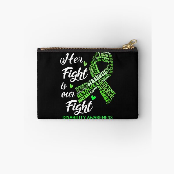 Item preview, Disability Warrior, Her Fight is our Fight Disability Awareness designed and sold by Greggwillard.