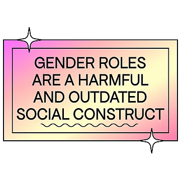 Artwork thumbnail, Gender Roles Are Outdated by Picket Club