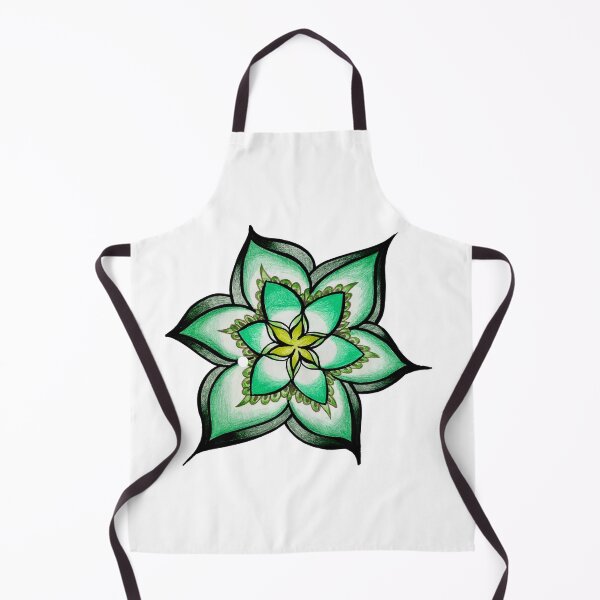 Artikelvorschau, Grünes Blumenmandala entworfen und verkauft von brandydevoid.