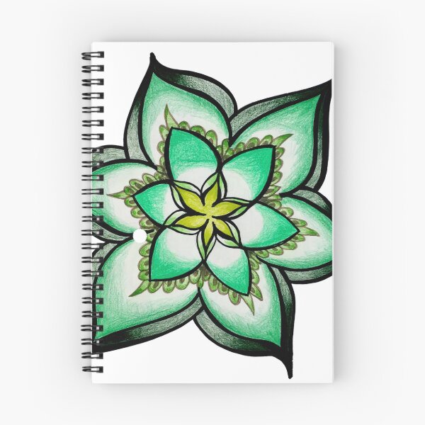 Item preview, Green floral mandala designed and sold by brandydevoid.