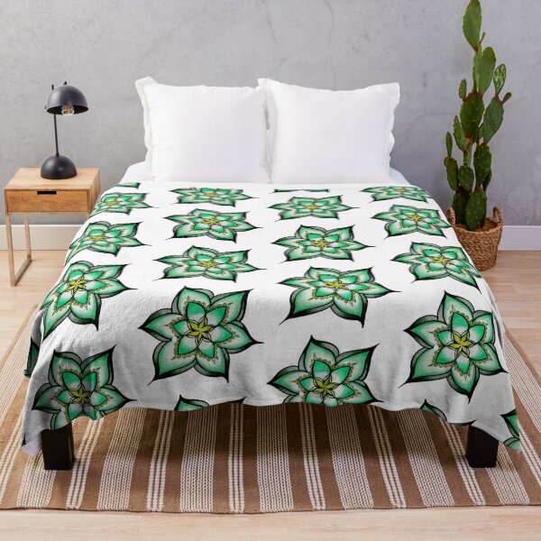 Item preview, Green floral mandala designed and sold by brandydevoid.