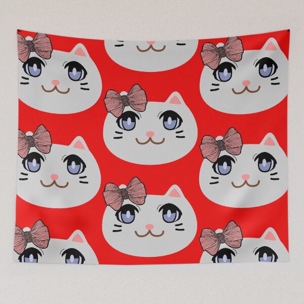 Item preview, Smiling kitten with bow. designed and sold by EMIPRINCESS.