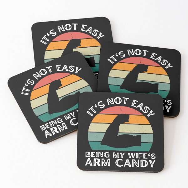 Item preview, It's Not Easy Being My Wife's Arm Candy - Vintage Sunset designed and sold by MacAndMoose.