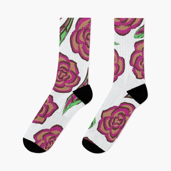 Item preview, Roses, rose wallpaper pattern, floral pattern, leaves, flowers, love, bouquet, fun patterns, cute pi;;ow, dorm decor, flower doodle designed and sold by Nostrathomas66.