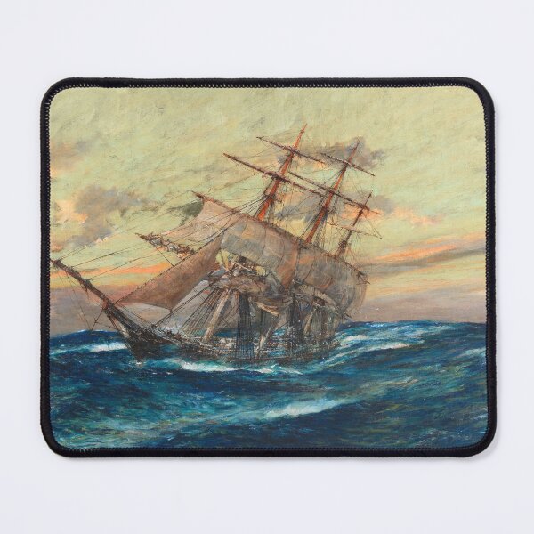Item preview, The Clipper Ship Lightning - Charles Edward Dixon (1929) designed and sold by CartoClassics.