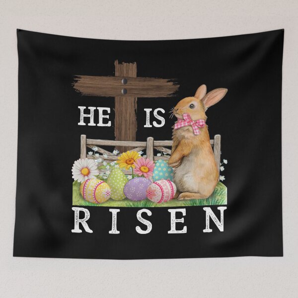 Item preview, He Is Risen Funny Easter T-shirt designed and sold by KGN  CREATIVITY.